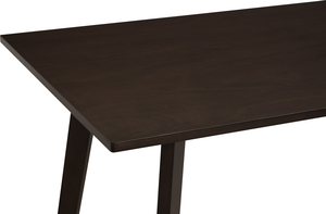 Versatile Dark Chestnut MOSES Counter Table High Top Bar Table for Casual Dining Kitchen Island and Café Furniture - Product Image 4