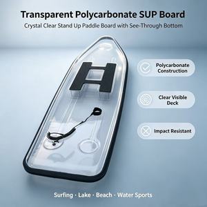 Tabla de SUP Transparente de Policarbonato Cristalino con Fondo Transparente para Surf de Remo - Product Image 3