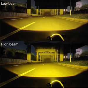 ไฟตัดหมอก Zdf20 80W 18000Lm สีเหลืองขาว Bi-LED ขนาด 2 นิ้ว สำหรับโปรเจคเตอร์ไฟตัดหมอกโตโยต้า 2 นิ้ว แบบสามสี - Product Image 4