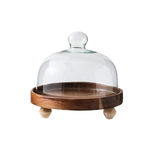 Support à gâteau décoratif en bois pour la maison, accessoires de fête, support à gâteau en bois pour mariage et décoration intérieure - Product Image 3