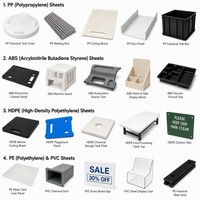 Plaques en plastique PP PE ABS PVC PC sur mesure, 6 mm, 1 mm-20 mm, résistantes aux produits chimiques, découpe CNC de précision, moulage, usage industriel, fabrication en usine