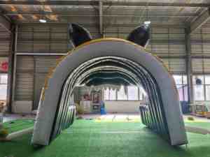 อุโมงค์เป่าลมรูป<span class=keywords><strong>หัว</strong></span><span class=keywords><strong>เสือ</strong></span>ยักษ์สำหรับเบสบอลและฟุตบอล <span class=keywords><strong>ซุ้ม</strong></span>โค้งเป่าลมรูปหัว<span class=keywords><strong>เสือ</strong></span>สำหรับงานเทศกาลและงานปาร์ตี้ - Product Image 6