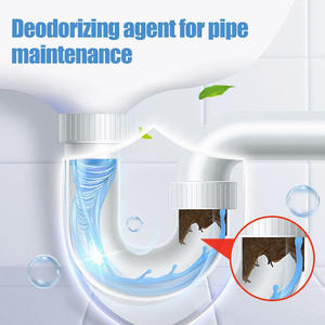 Potente detergente per lavandini e scarichi, agente sbloccante per tubi, detergente per scarichi a schiuma rapida per <span class=keywords><strong>cucina</strong></span>, WC e pulizia di tubature. - Product Image 5