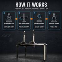 Manipulateur de portique à treillis personnalisé à longue portée, solution automatisée de manutention de matériaux, robot de portique à treillis