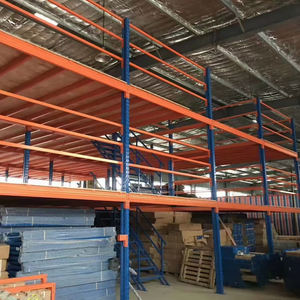 Металлическая стеллажная система для склада: Мезонинная платформа, усиленные полки для тяжелых нагрузок - Product Image 4