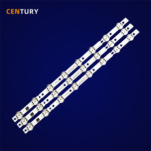 8Lamps Aluminum <b>LED</b> <b>TV</b> Backlight Strip for 55UK6090PUA/55UM6910PUC 8LED SMD3030/5050 0-94V - Product Image 1