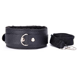 BDSM esposas bola <span class=keywords><strong>boca</strong></span> Collar Sm Bondage Gear cuero esclavo fetiche adulto Bdsm Bondage Kit Set para pareja - Product Image 5