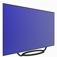 TV OLED 65 Inch Langsung dari Pabrik, Merek Terkenal, Android 1+8G Smart, Panel LED Backlight, Stok Tersedia, TV Pintar Murah