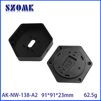 Caja de plástico ABS de 91x91x23mm para módulo de altura de dron, sensor de distancia al suelo, equipo de detección de corto alcance, protección.