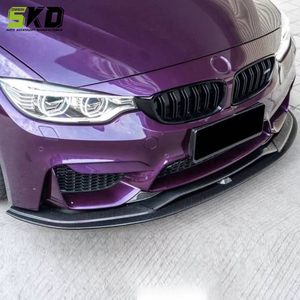 Labbro del paraurti anteriore per BMW 2014 <span class=keywords><strong>a</strong></span> 2020 F80 <span class=keywords><strong>M3</strong></span> F82 M4 2 pezzi PSM tipo fibra di carbonio <span class=keywords><strong>a</strong></span> secco per F80 <span class=keywords><strong>M3</strong></span> labbro anteriore - Product Image 6