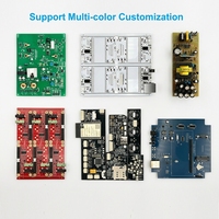 Base con Control de Alimentación Integrado, Ensamblaje de Circuitos PCBA, Fabricación y Diseño de PCBA, Superficie HASL/ENIG