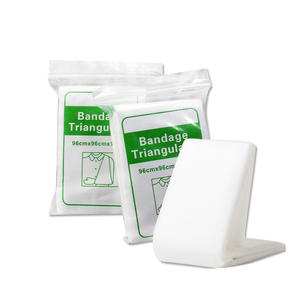 Self-Adhesive Non-Woven <b>Triangular</b> <b>Bandage</b> Medical Emergency Wound Immobilization Accessory for Surgical Use - Product Image 3