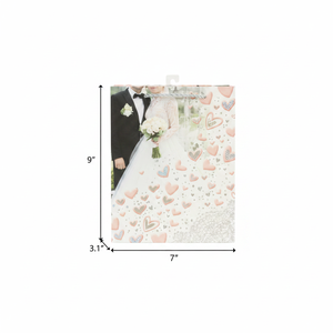 Sacchetto regalo 144 pz/CS 7 \ "X9 \" X3.1 \ "per feste - Product Image 2