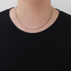 Cadena de Acero Inoxidable de 1.5 mm, Joyería Hip Hop, Cadena para Hombre, Marca de Moda, Cadena Tanjing, Collar Lijing - Product Image 4