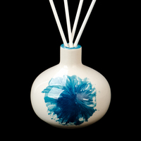 Bouteille vide en céramique pour diffuseur d'arômes à bâtonnets, diffuseur d'ambiance de luxe en gros