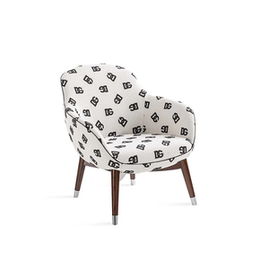 Modern Light Luxury Fabric Chair Durable Soft Eco-Friendly Leisure Single <strong>Armchair</strong> for Living Room Bedroom Villa Hotel Use - Product Image 4