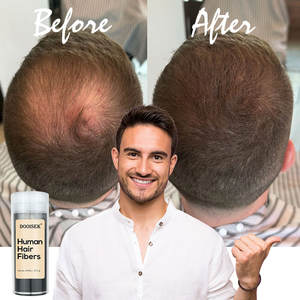 Оптовая продажа: Популярный порошок для наращивания волос с кератином, 27,5 грамм, сильная фиксация, натуральные человеческие волосы, лечение выпадения волос - Product Image 3