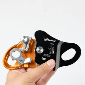 Camnal 100KG Rope Graber Fall Belay Dispositif pour corde d'escalade Arboriste Sauvetage et travail aérien - Product Image 2