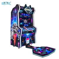 Machine de jeu d'arcade à monnayeur en métal pour enfants, modèle Dance Revolution, pour centres commerciaux et parcs d'attractions, machine à tambour et à danse