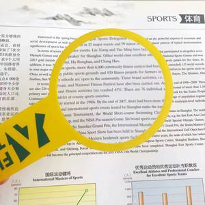 Logo personnalisé loupe de <span class=keywords><strong>carte</strong></span> de crédit loupe de poche en plastique marque-pages cartes de visite pour cadeaux promotionnels - Product Image 4