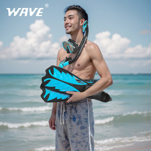 Masque de plongée en apnée Wave avec miroir à large champ de vision pour adultes, équipement de plongée professionnel - Product Image 3