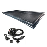 Collecteur d'eau de lavage de voiture, tapis de lavage gonflable en PVC étanche, boîte de rangement pour véhicule
