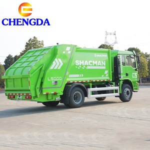 Dongfeng Shacman L3000 4*2 5 8 9 Cubic Meters 10 12 CBM Light <strong>Mini</strong> Hook Lift Compressed Compressor <strong>Garbage</strong> <strong>Truck</strong> for Sale - Product Image 5