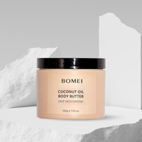 Huile de noix de coco Vitamine E Beurre corporel hydratant et apaisant pour la peau