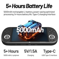 Console de jeu vidéo portable rétro Trimui Smart Pro 2025, écran de 4,95 pouces, système de jeu classique rechargeable, console de jeu portable IPS