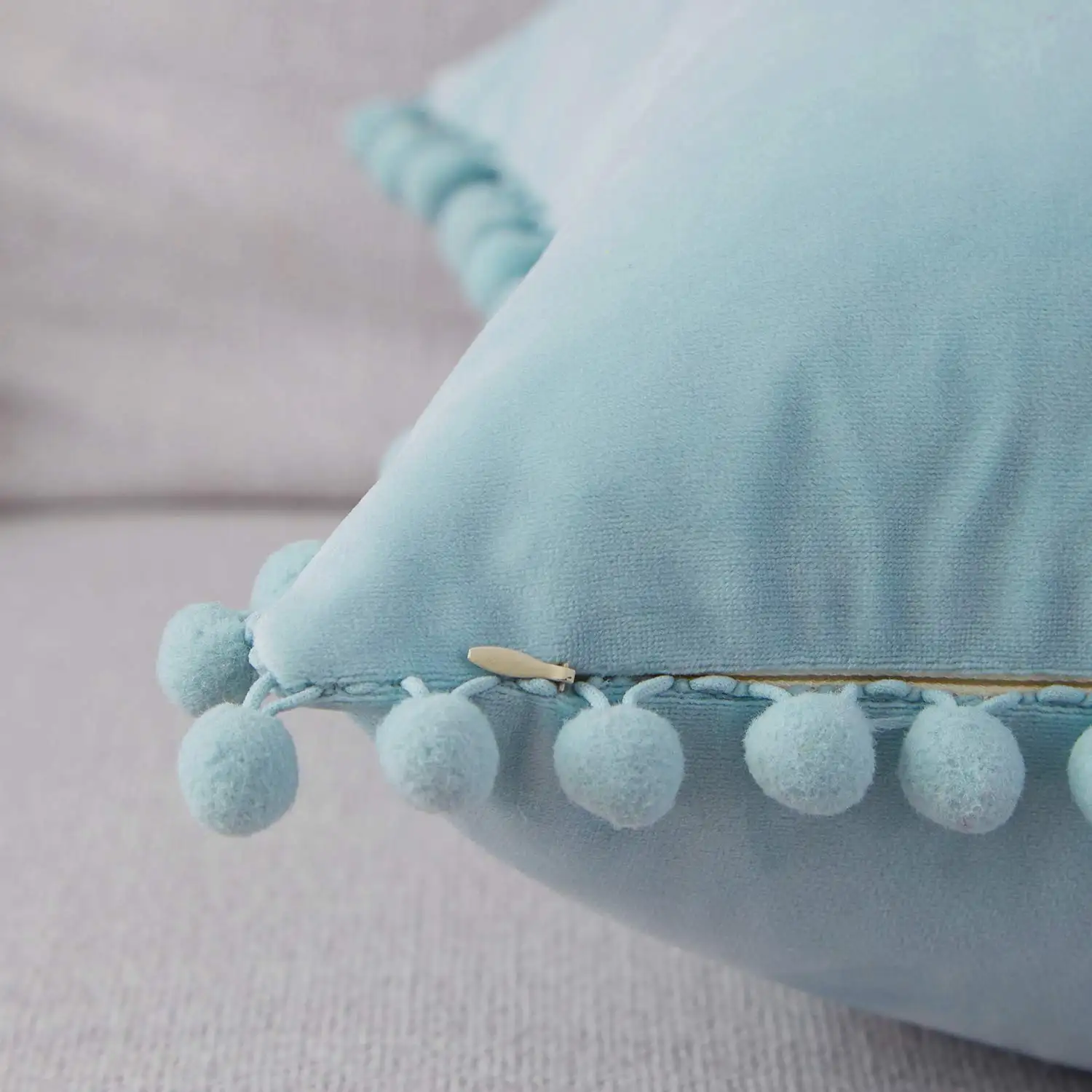 Nuova Serie di Vita Blu di Colore del Velluto Tessuto Decorativo Caso Cuscino di Tiro Cuscino Della Copertura