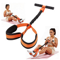 Bandas de Resistencia con Asas, Bandas de Ejercicio Mejoradas para Entrenamiento de Cuerpo Completo, Core, Abdominales, Piernas, Glúteos, Brazos, Pilates