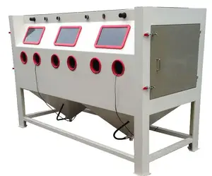 Sandblast Cabinet Industrial BY-6050 Sandblasting Machine Pneumatic Rust Remover Portable Sand Blasting Pot