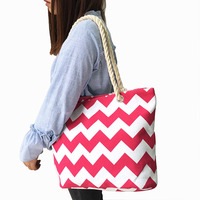 Sac à main pour femme en toile imprimée de style occidental, best-seller Alibaba Chine 2015