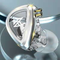Écouteurs intra-auriculaires KZ EDA 1, moniteur de sport à réduction de bruit, casque HIFI détachable, écouteurs équilibrés sans micro