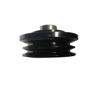Heli Crankshaft <b>Pulley</b> For CPCD50 Diesel Forklift Engine V Belt Iron Part EGCC6102QZPDL - Product Image 3