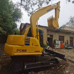 Excavadora Usada Komatsu PC60 de 6 Toneladas, 90% Nueva, Mini Excavadora Original Japonesa de Orugas en Venta - Product Image 1