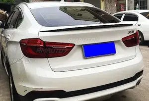 Aileron arrière de coffre pour BMW F16, kit carrosserie noir brillant style MP, aileron arrière pour BMW X6 F16 2015-2019, accessoires auto - Product Image 5