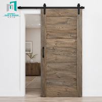 Porte de chambre européenne simple en MDF massif, finition peinte lisse pour maison moderne, chambre et bureau, entrée intérieure