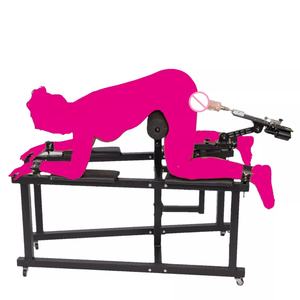 Kniehocker Möbel BDSM Fesselrahmen Pärchen Liebe Spaß Position Handschellen Sexspielzeug <span class=keywords><strong>Massage</strong></span>-Dildo Sexmaschine Stuhl - Product Image 1