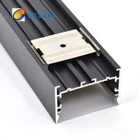 Profil en aluminium led pour bande de ruban led, profil d'éclairage linéaire led pour modules led