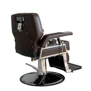 Silla de peluquero con bomba hidráulica reclinable clásica y barata, silla de peluquería moderna con elevador para peluquería - Product Image 5