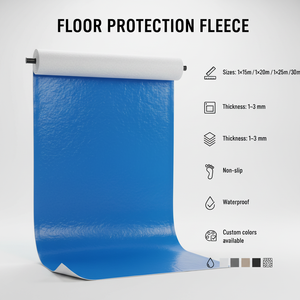 Protection <span class=keywords><strong>de</strong></span> sol résistante aux liquides, conception à trois couches, <span class=keywords><strong>feutre</strong></span> polyvalent contre les rayures et les traces d'étritage - Product Image 3