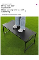 Table de camping portable pliable pour pique-nique, camping-car, voyages, camping en famille, week-end, événements en plein air