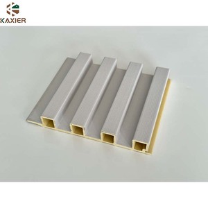 <strong>WYC</strong> Discounted WPC Laminated Wood Plastic Wallboard for Interior Decoration for Bedroom and Staircase Design with Groove Slats - Product Image 5