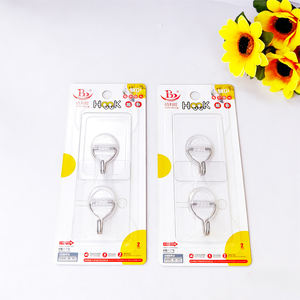 Crochet mural auto-adhésif en plastique transparent OEM Bailiwang pour porte, salle de bain, pot de fleurs, sac - Product Image 3