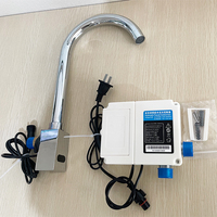 Robinet de lavabo monotrou en acier inoxydable HY-266D moderne Robinets à capteur automatique Matériau en laiton mural