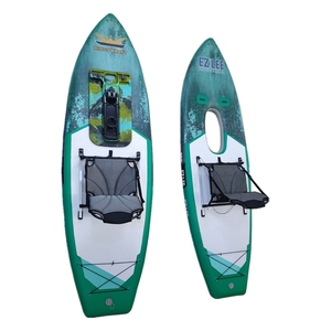 SUP001 10FT Planche de SUP gonflable monoplace pour la pêche avec système de propulsion à pédales - Product Image 2