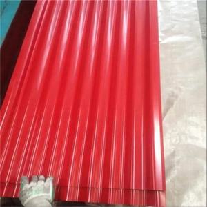波形屋根シート600-1500mm金属材料亜鉛コーティング色プレパントスチールコイル - Product Image 4
