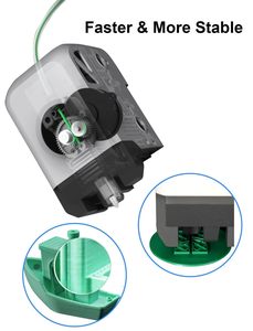 bibo Venta al por Mayor Accesorios para Impresora 3D Serie P1 Kit Hotend P1P P1S Boquilla de Acero Endurecido de 0.4mm Calentador Cerámico Termistor Ventilador - Product Image 4
