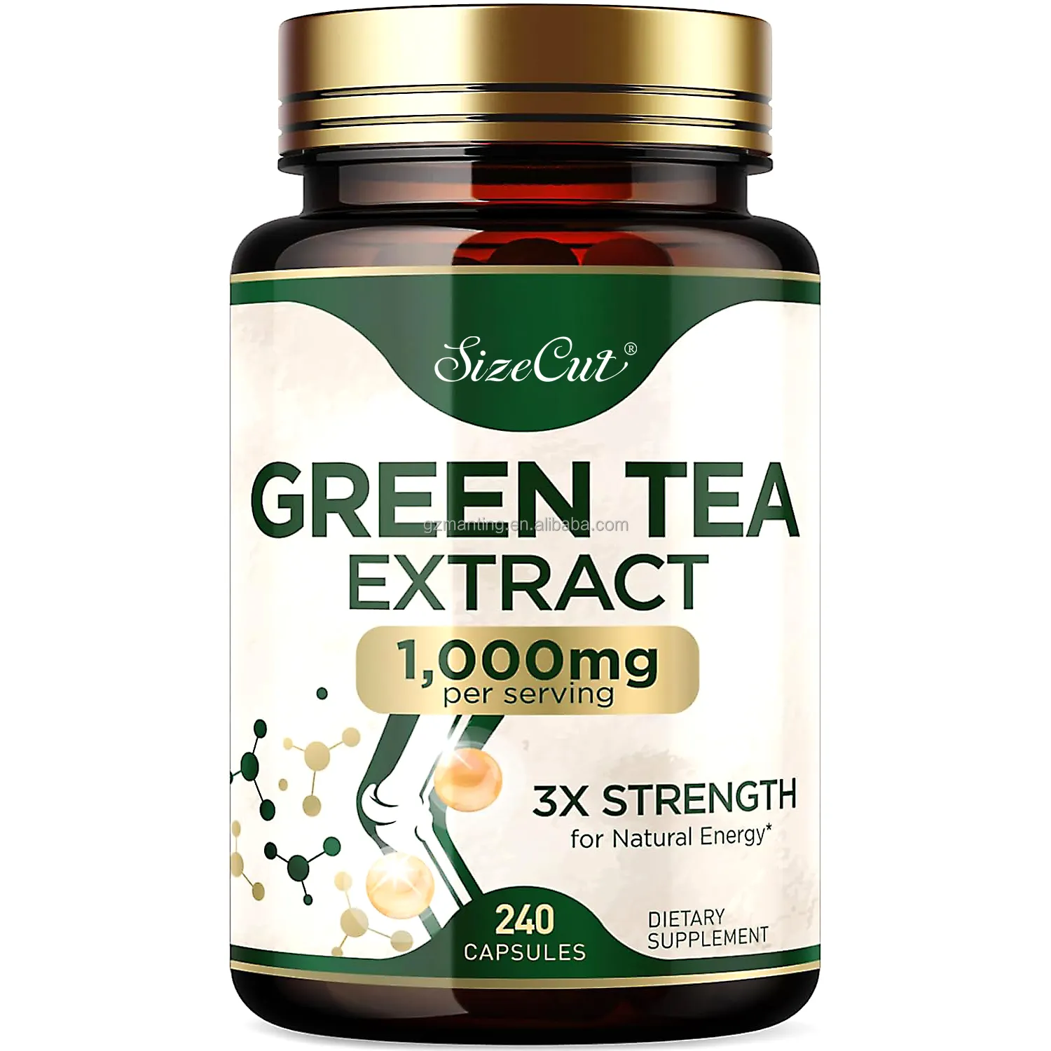 Hochwertiger Großhandel grüner Tee 15 Tage Entgiftung Abnehmen Pillen Fettverbrenner Kapseln Gewicht verlieren